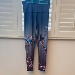 Evolution and Creation Ombré Leggings w/ Prints